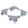 Omquot Multifunctional Height-Adjustable Washing Machine Base with 360° Mobility and Storage view 2