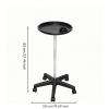 Gralara Rolling Hairdressing Tray Stand with Cup Holder, Height-Adjustable Salon Cart view 2
