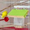 Rectangular Bird Platforms for Birdcages, Green view 4