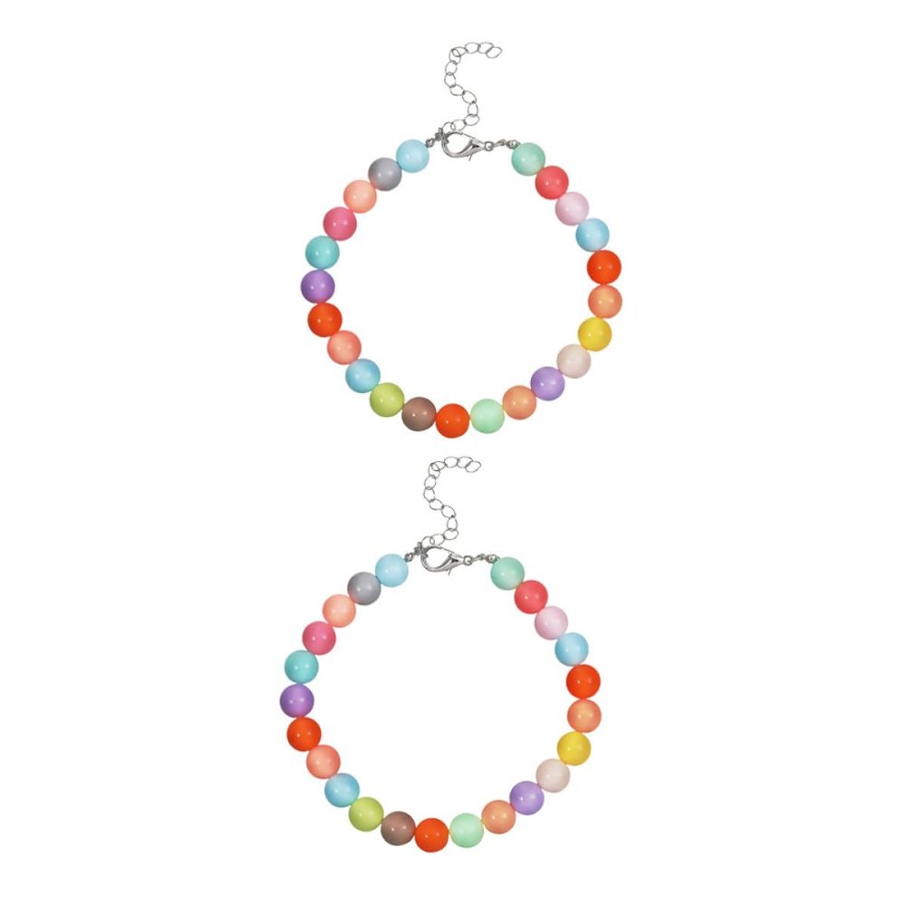 LIGHTAOTAO 2-Piece Pet Collars for Small Dogs with Colorfast Resin Technology, Fashionable and Versatile for Photoshoots and Parties