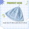 UxicRuya Sauna Hat for Women and Men, Russian Style, Light Blue view 3