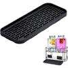 Floweringbeter Square Silicone Drip Tray, White view 2