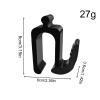Universal Stroller and Shopping Cart Hook with Side Attachment view 4