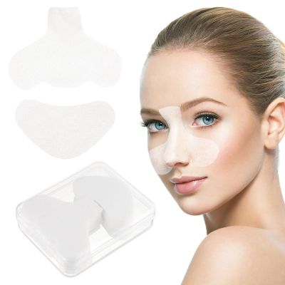 CAXUSD Hydrocolloid Cotton Nose Strips, 200 Pieces