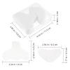 CAXUSD Hydrocolloid Cotton Nose Strips, 200 Pieces view 2