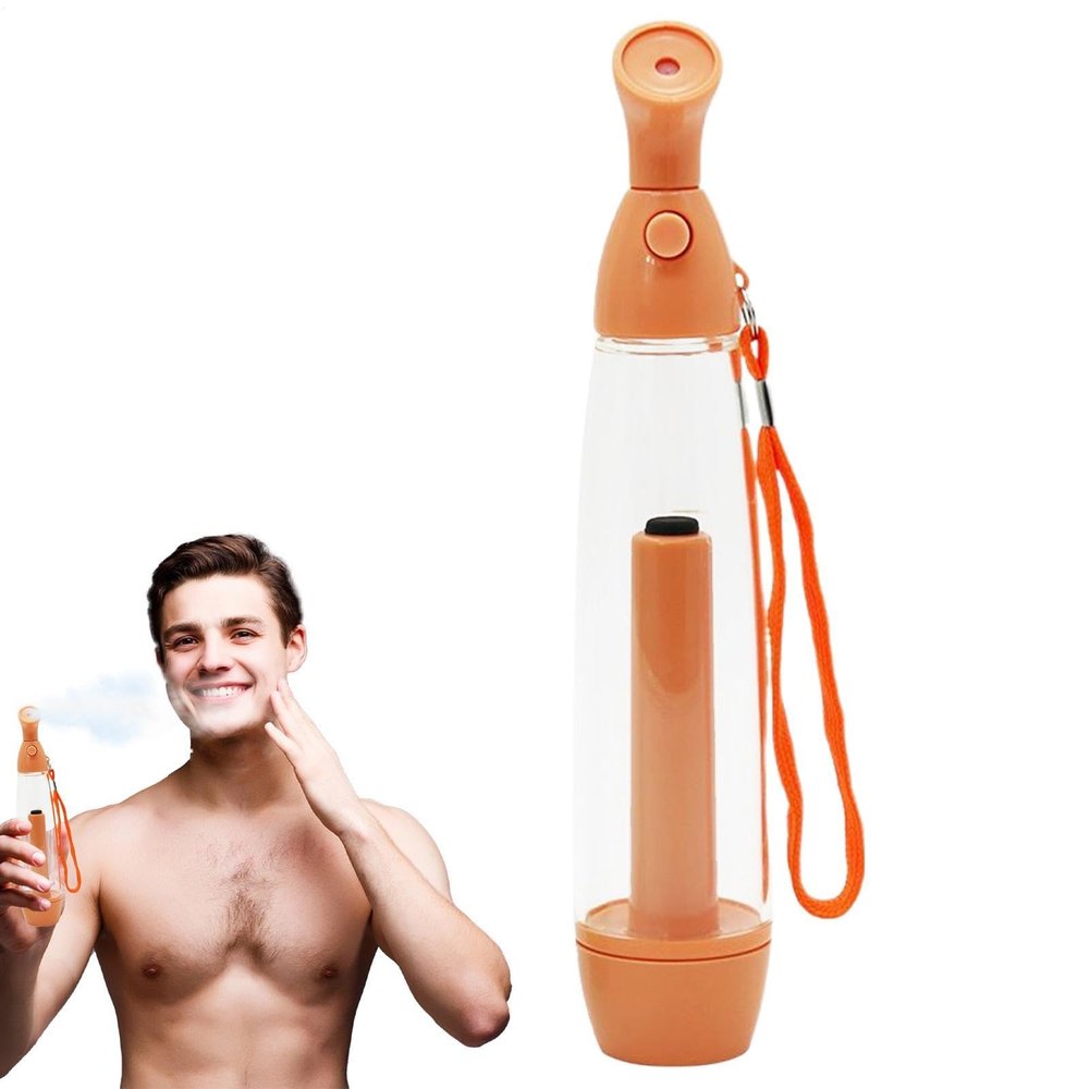 Manual Portable Facial Mister, 22 x 4.5 cm ABS, 60 mL