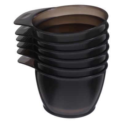 PACKOVE 6-Piece Hair Dye Bowl Set with Self-Cleaning Function