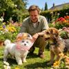 Soft Adjustable Anti-Eating Dog Head Net view 3