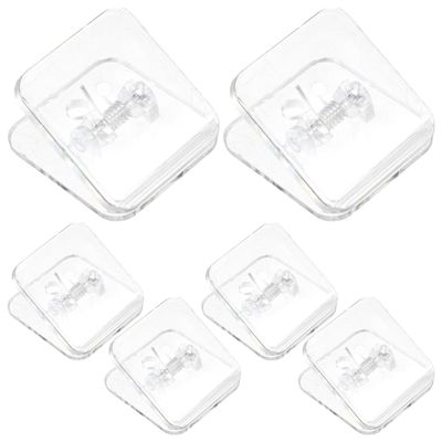 Pack of Transparent Wall-Mount Dog Pee Pad Holders