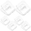 Pack of Transparent Wall-Mount Dog Pee Pad Holders view 1