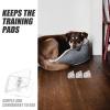 Pack of Transparent Wall-Mount Dog Pee Pad Holders view 3