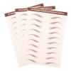 JEWEDECO 3 Sheets Waterproof Eyebrow Stickers, 10 Pairs per Sheet view 1