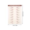 JEWEDECO 3 Sheets Waterproof Eyebrow Stickers, 10 Pairs per Sheet view 2