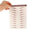 JEWEDECO 3 Sheets Waterproof Eyebrow Stickers, 10 Pairs per Sheet view 4