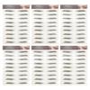 HANABASS 12-Piece Eyebrow Stickers, Water-Transfer Paper with Soybean Ink view 1