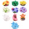 PERSELOSO Artificial Coral Decoration, Realistic Underwater Decor, 1 Resin Set for Aquariums view 1
