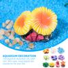 PERSELOSO Artificial Coral Decoration, Realistic Underwater Decor, 1 Resin Set for Aquariums view 3