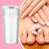 French Tip Nail Stamper with Soft Silicone Head and Scraper view 3