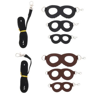 Hemobllo 2-Piece Adjustable Hamster Harness and Leash Set