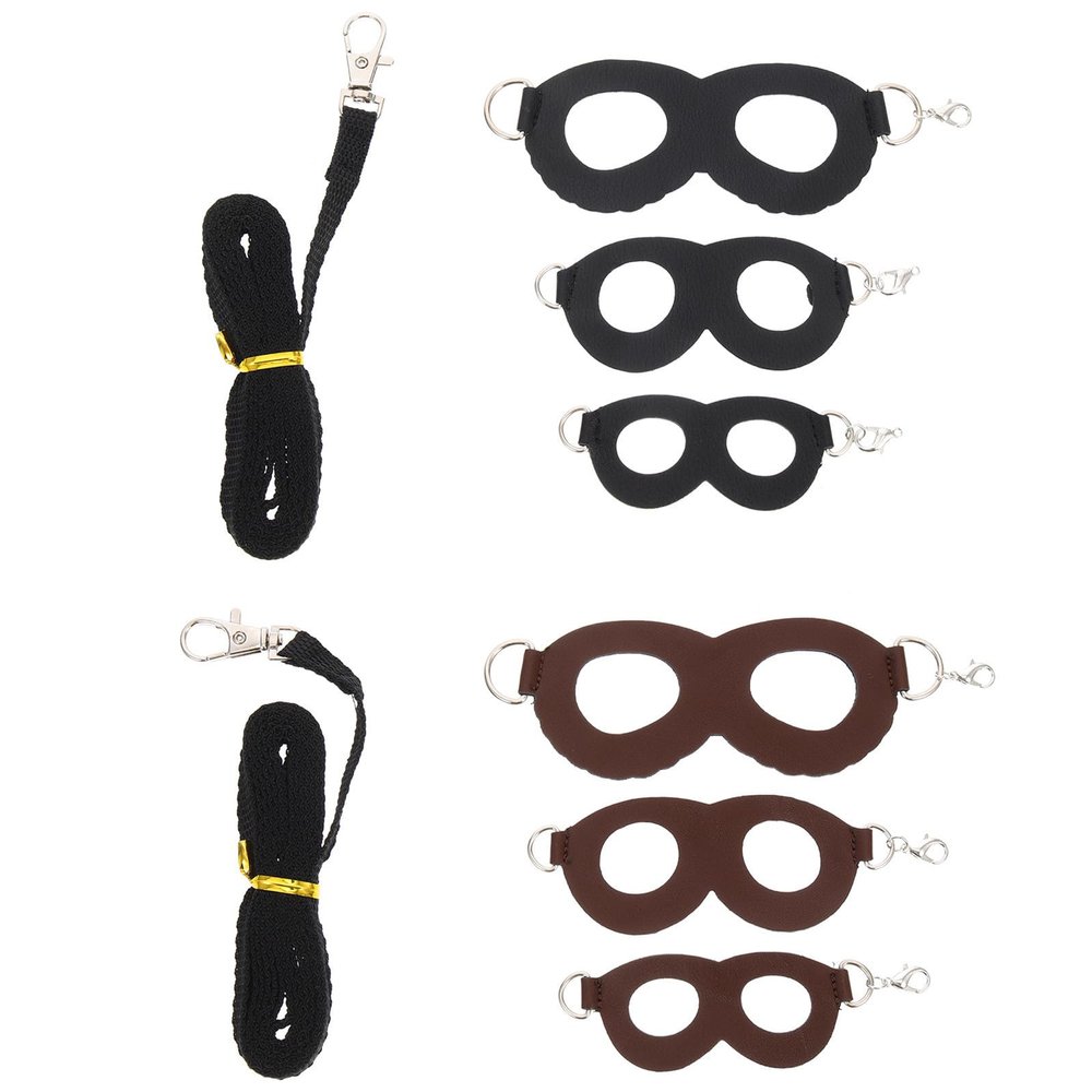 Hemobllo 2-Piece Adjustable Hamster Harness and Leash Set
