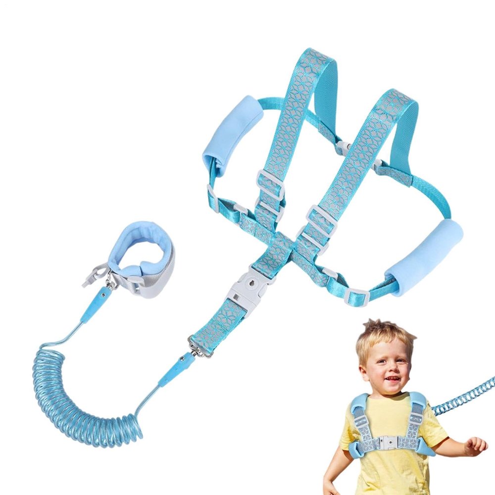 Child Safety Harness with Anti-Lost Wrist Strap
