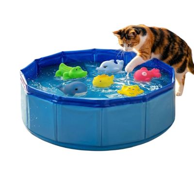 Foldable Dog Pool, Portable and Highly Durable, for Summer