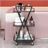 3-Tier Rolling Cart with Wheels for Spas and Salons (B) view 1