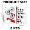 FQAKTB 2-Piece Tick Removal Card with Magnifier view 2