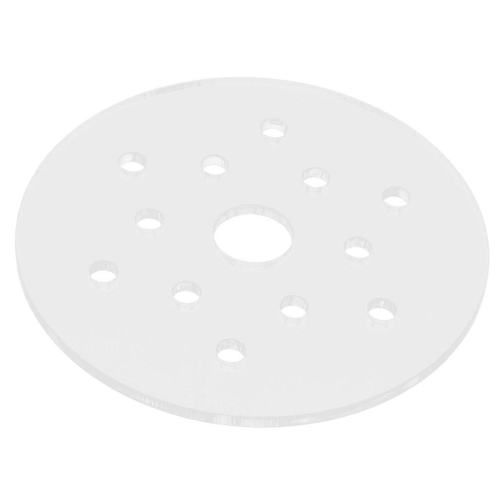 Veemoon Round Acrylic Aquarium Lid with Protective Mesh Insert
