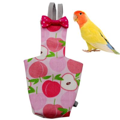 Reusable Adjustable Breathable Parrot Diaper with Waterproof Inner Layer