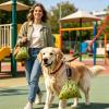 Portable Hands-Free Lightweight Dog Waste Bag Holder view 3