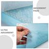 OSOLADY 100-Pack Disposable Changing Pads, Absorbent with Leak-Proof Edges for Babies, Children and Seniors view 3
