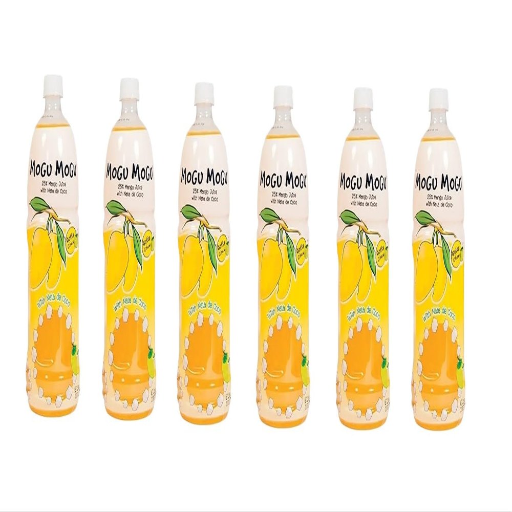 MoGu MoGu Six-Pack Mango Halal Jalda Pack - 6 x 1 Liter