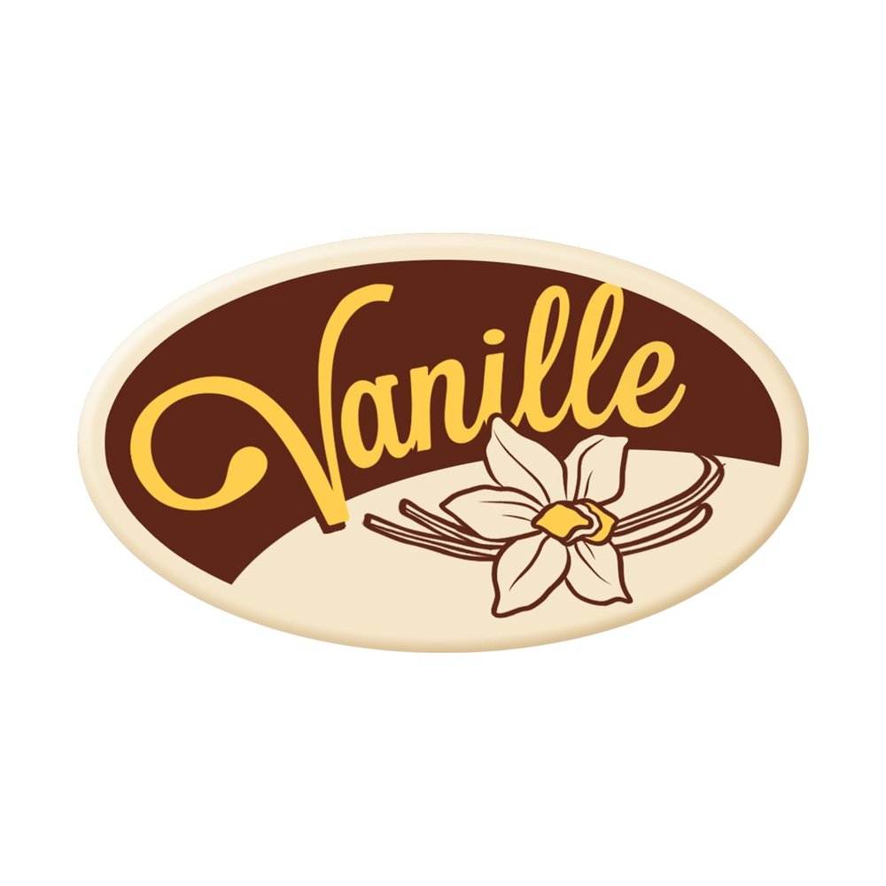 Günthart Specialty Decor Vanilla White Chocolate, 144 Pieces