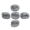 POPETPOP Non-Fading Resin Aquarium Pebbles, 5-Piece Set view 1