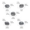 POPETPOP Non-Fading Resin Aquarium Pebbles, 5-Piece Set view 2