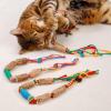 BSITSSS 2-Pack Catnip Cat Chew Ropes, Interactive Silver Vine Toys view 3