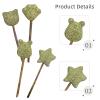LALAFINA Catnip Lollipops for Cats and Kittens, 4 Pieces, Green view 4