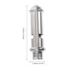 Kichvoe Stainless Steel Pigeon Whistle, Silver, Portable for Emergencies and Hiking view 2