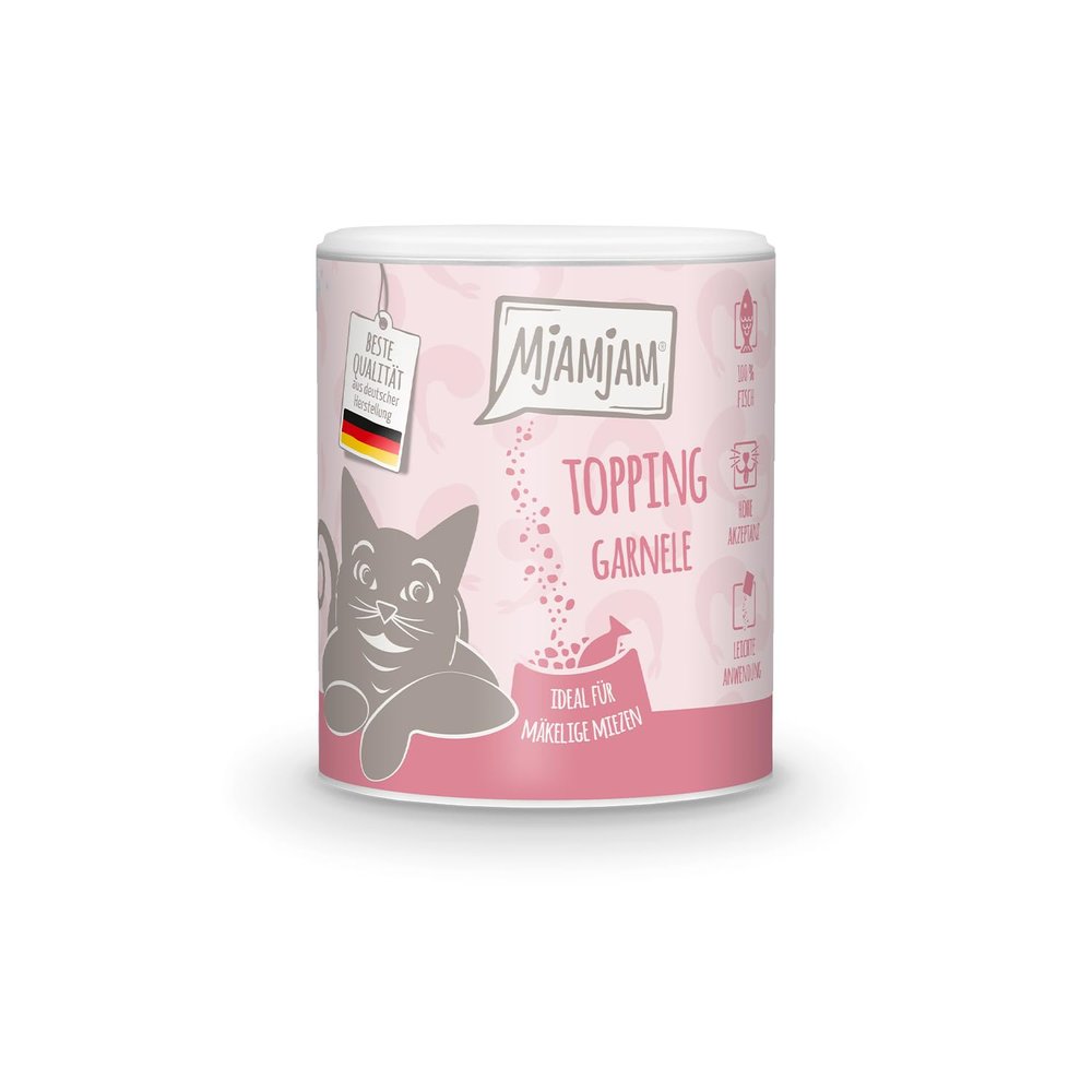 MjAMjAM Premium Cat Food Topper – Shrimp, 1-Pack (1 x 40 g)