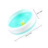 Veemoon 18 cm Plastic Exercise Wheel for Hamsters and Mice with Mount, Quiet, Blue, Random Color view 2