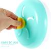 Veemoon 18 cm Plastic Exercise Wheel for Hamsters and Mice with Mount, Quiet, Blue, Random Color view 4