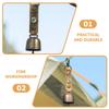 MERRYHAPY 2-Pack Iron Camping Bells, Gentle Sound, Vintage Style, for Dogs and Sheep view 3