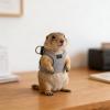 Toyvian Breathable PU Leather Small Animal Harness with Quick-Release Buckle view 4