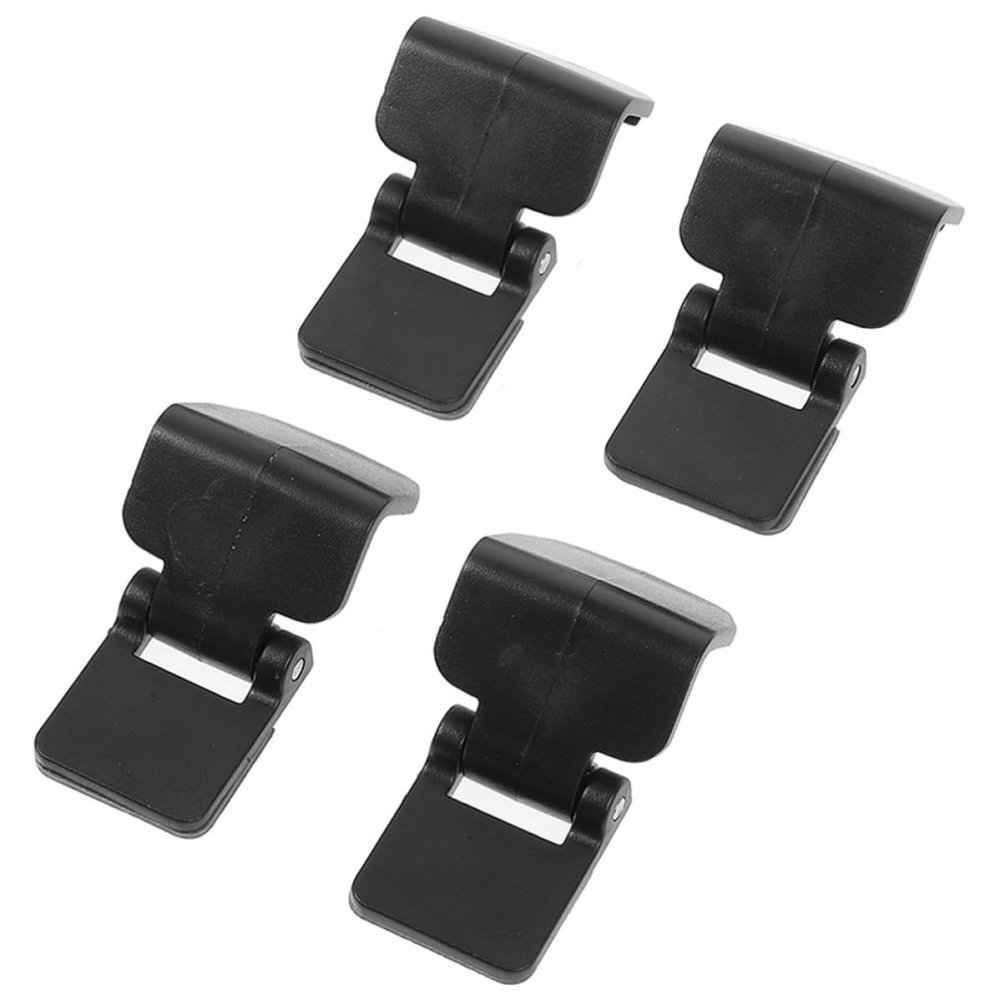 LALAFINA 4-Pc Black Plastic Turtle Terrarium Locks