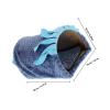 Veemoon Small Pet Lint Tassel Tunnel for Hamsters and Guinea Pigs view 2
