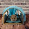 Veemoon Small Pet Lint Tassel Tunnel for Hamsters and Guinea Pigs view 4