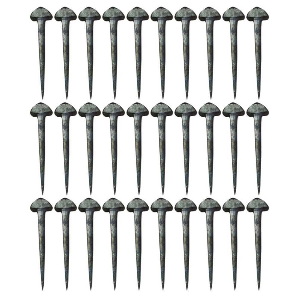 YOSADIER Iron Horseshoe Nails, 50 Pieces, Precisely Made