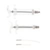 KOMBIUDA Hand-Feeding Set for Budgies and Young Birds with 10 mL and 30 mL Feeding Syringes view 1