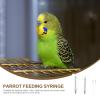 KOMBIUDA Hand-Feeding Set for Budgies and Young Birds with 10 mL and 30 mL Feeding Syringes view 3